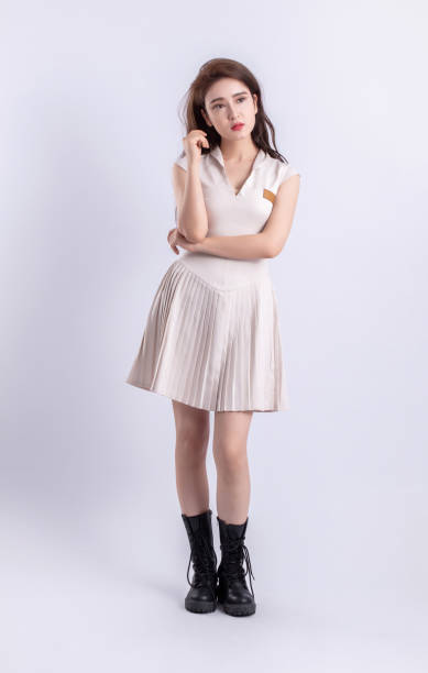 istock Sexy Model in Mini Dress 1491701750