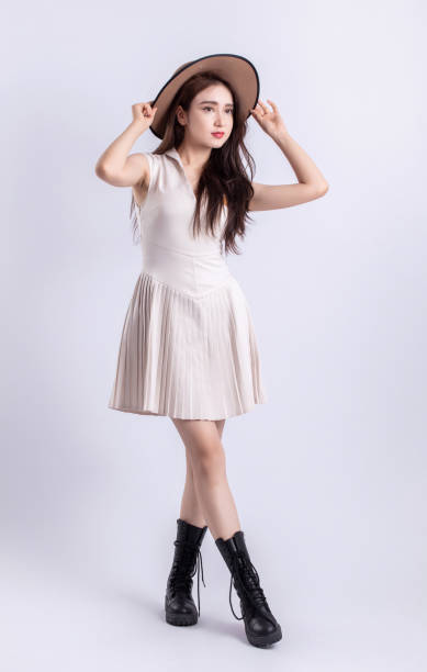 istock Sexy Model in Mini Dress 1491704342