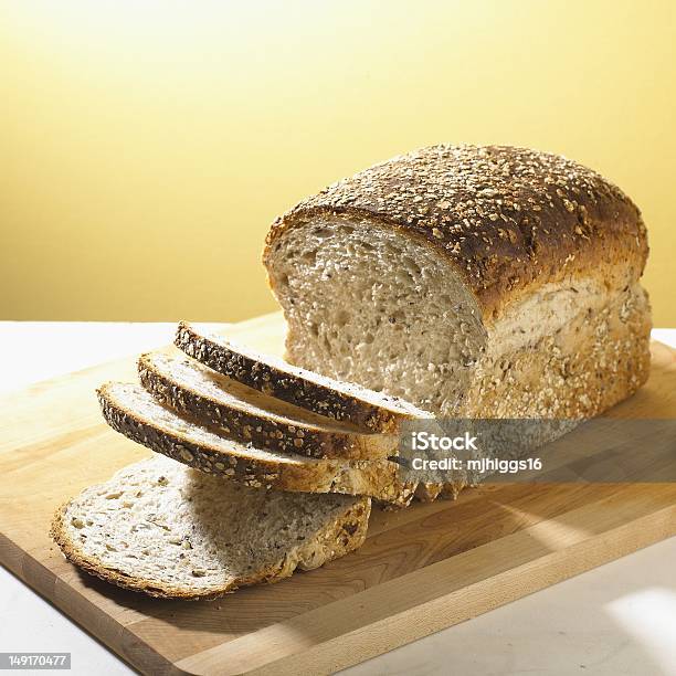 Whole Grain Honey Oat Bread Stock Photo - Download Image Now - Angle, Bread, Brown Bread