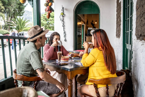 istock Friends talking while eat at a coffee shop 1491708461