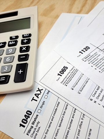Tax USA Income Form, Tax Income Form 1040 + 1065 + 1120