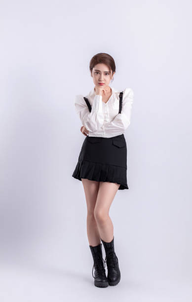 istock Sexy Model in Mini Dress 1491711740