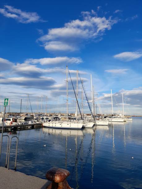 istock The port on a clear afternoon 1491725344