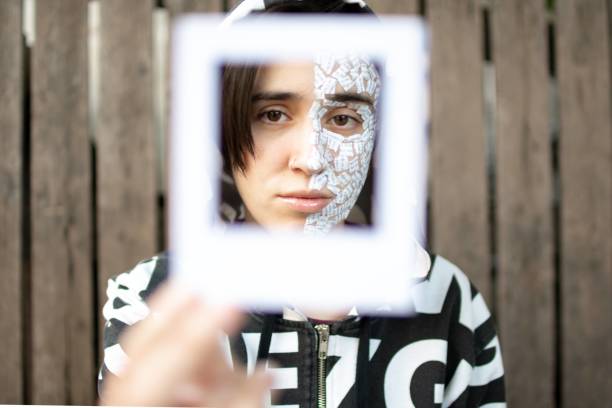 Portrait of depressed young woman