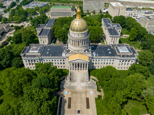 istock Aerial View of the West Virginia State Capitol Complex 1491733867