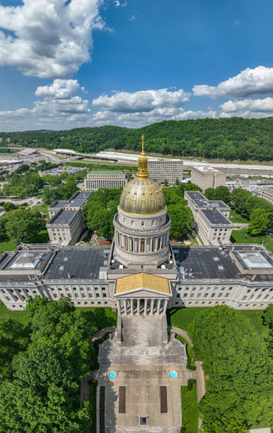 istock Aerial View of the West Virginia State Capitol Complex 1491734606
