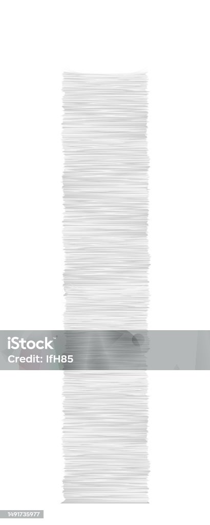 Paper Stack White White Tall Paper Stack Stock Illustration - Download Image Now - Excess ...