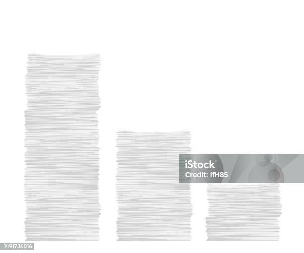 Patterned Paper Stack Paper Stack Set Stock Illustration - Download Image Now - Stacking ...