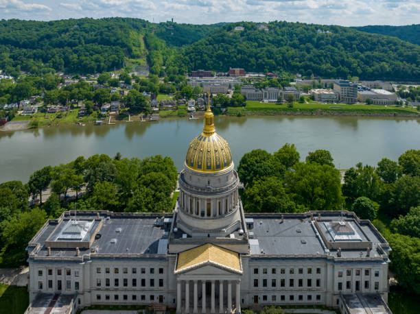 istock Aerial View of the West Virginia State Capitol Complex 1491736296