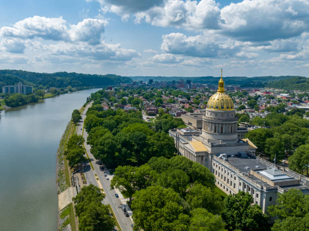 istock Aerial View of the West Virginia State Capitol Complex 1491736419