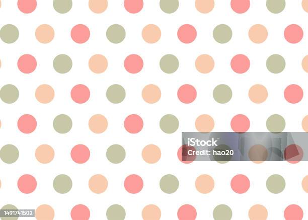 Multicolored Dot Pattern Material Vector Swatch Stock Illustration ...