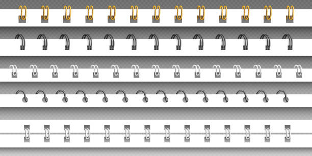 リアルなスパイラルノートブックバインダーベクター画像モックアップ - book bonding backgrounds ring binder点のイラスト素材／クリップアート素材／マンガ素材／アイコン素材