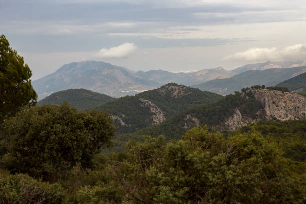 istock Landscape with layered clouds from San Antonio de Alcoy 1491754535