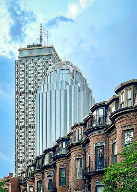 View of Prudential Building from East Brookline Avenue