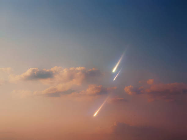 istock Meteors in the daytime sky at sunset 1491760469