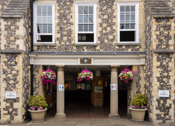 istock Cathedral buildings in Canterbury, Kent, UK 1491766419