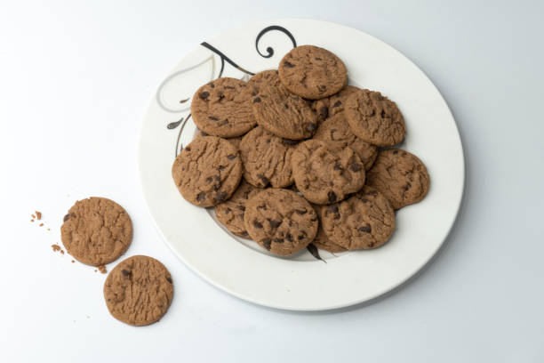 istock chocolate chip cookies on white background 1491766963