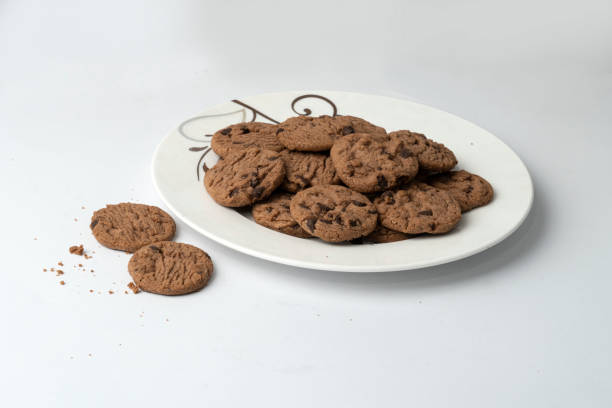 istock chocolate chip cookies on white background 1491767070