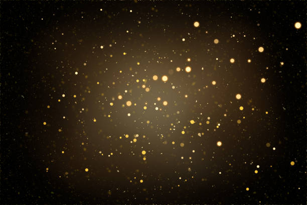 istock Abstract defocused lights and bokeh on dark background. 1491769137