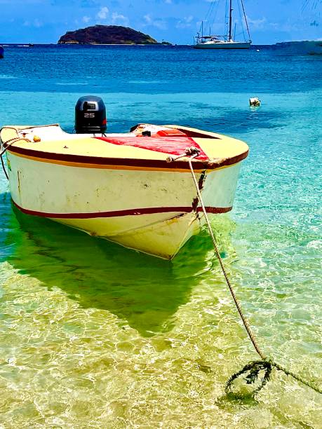 istock Speed Boats in The Caribbean Harbor 1491775481