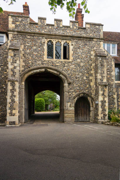 istock Cathedral buildings in Canterbury, Kent, UK 1491775908