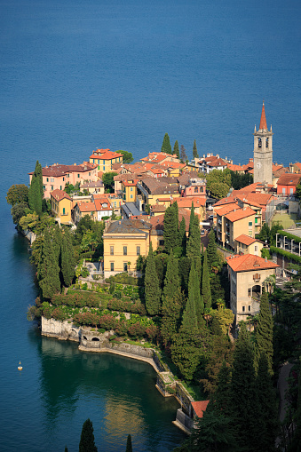 Varenna on the shore of Lake Como, Italy