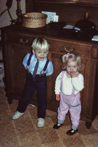 istock Toddler brother and sister back in time 1491784723