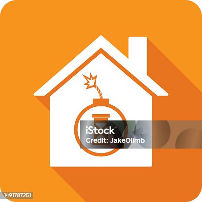 istock House Time Bomb Icon Silhouette 2 1491787251