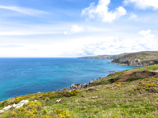istock South west Cornwall coastlne at Pendeen, UK 1491797783
