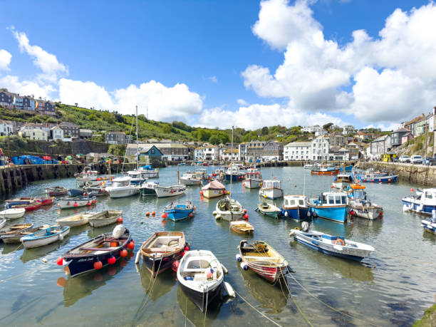 istock Mevagissey harbour in Cornwall, UK 1491797856