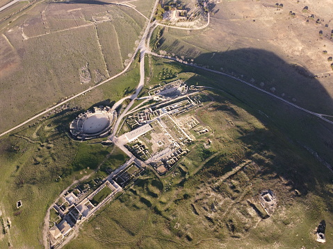 Segóbriga is a former Roman city near Saelices, in the province of Cuenca in Spain. It is possibly one of the most important archaeological sites of the Spanish Meseta.\n\nThe name Segóbriga derives from two words: \