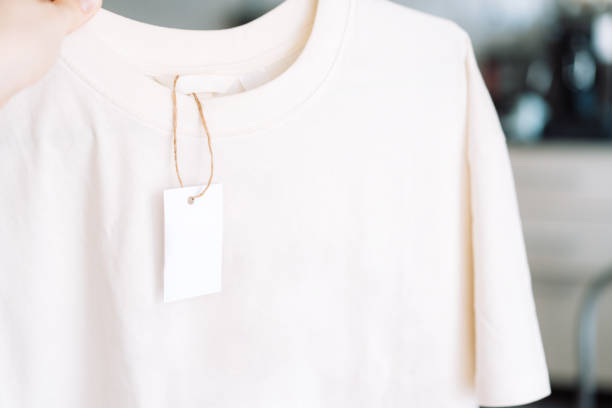 istock White T-shirt with a white tag without inscriptions 1491822303