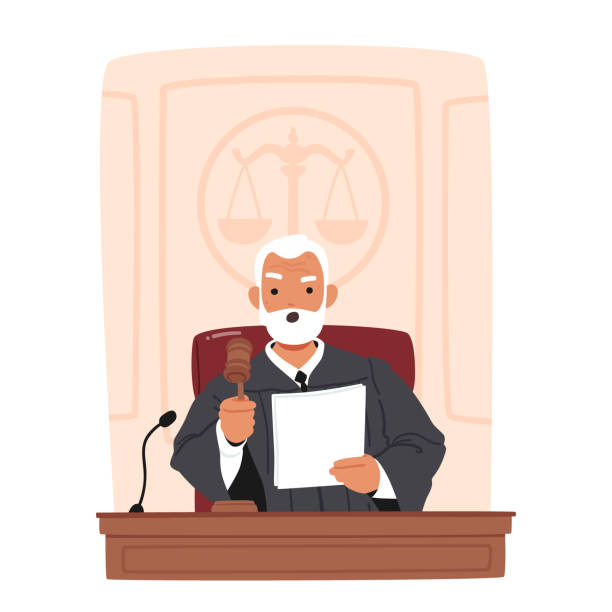 600+ Judge Portrait Stock Illustrations, Royalty-Free Vector Graphics