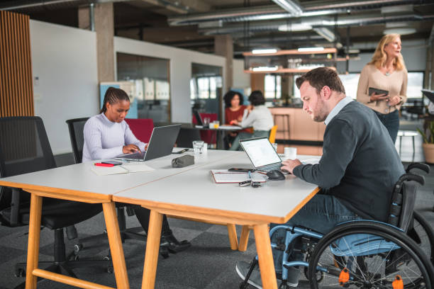 istock Big Co-Working Space With Multiethnic Team of  Entrepreneurs 1491823832