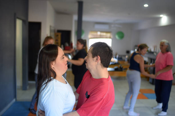 istock people doing zumba and dancing in a hall 1491829764