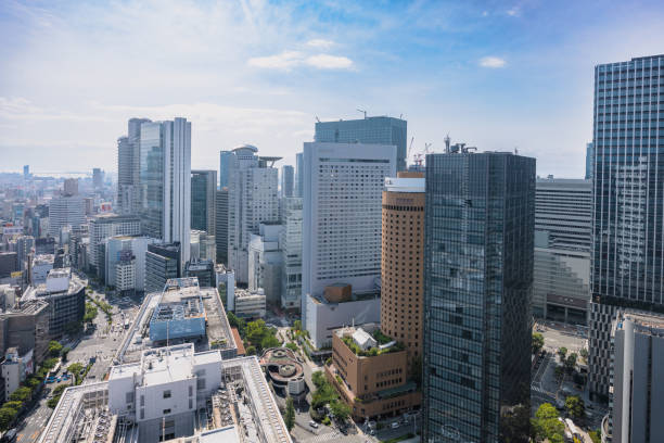 istock Panoramic view of urban city 1491835060