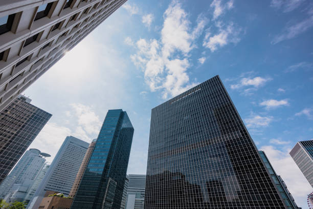 istock Panoramic view of urban city 1491835637