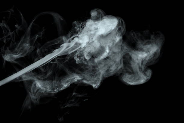 istock Abstract  powder or smoke isolated on black background 1491854318
