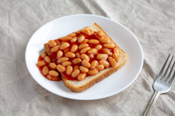 istock Delicious English Beans on Toast 1491873539