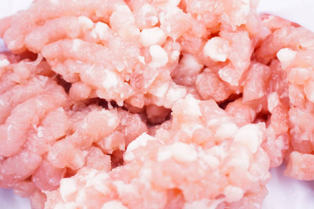 istock Freshly minced pork with a 50:50 fat and meat ratio 1491882853