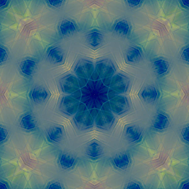 istock mandala seamless abstract pattern background. fabric fashion design print wrapping paper digital illustration texture wallpaper. 3d effect. 1491882889