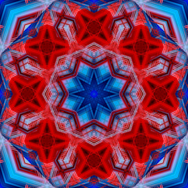 Bright, colorful, oriental ornament of mandalas. seamless multicolor pattern. Template for design shawls, carpets, wallpaper, cushions, bedspreads. 3d effect.