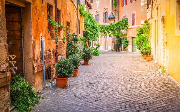 istock street in Trastevere, Rome, Italy 1491883191