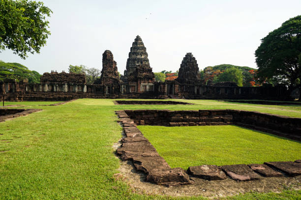 istock Phimai Stone castle Historical Park. 1491887771