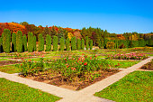 Rose garden in Kislovodsk National Park
