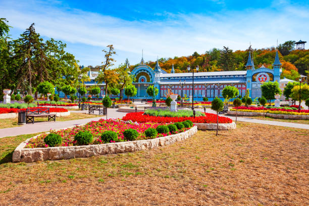 istock Fountain in Pyatigorsk city, Russia 1491893860