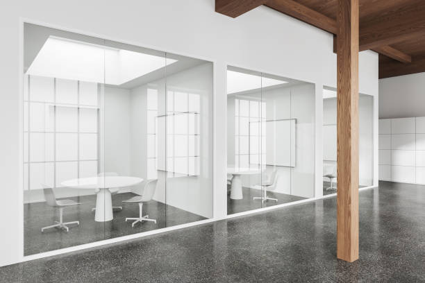 istock White office hall with meeting rooms 1491895966