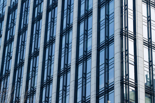 istock Building Glass Curtain Wall texture 1491901950