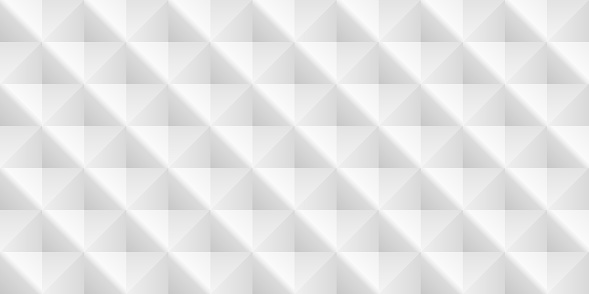 Modern and trendy abstract background. Geometric texture with seamless patterns for your design (colors used: white, gray). Vector Illustration (EPS10, well layered and grouped), wide format (2:1). Easy to edit, manipulate, resize or colorize.