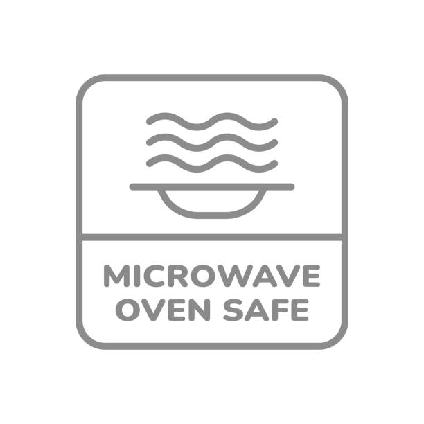 Microwave Sticker 50+ Heat Sealed Packaging Stock Illustrations, Royalty-Free Vector ...